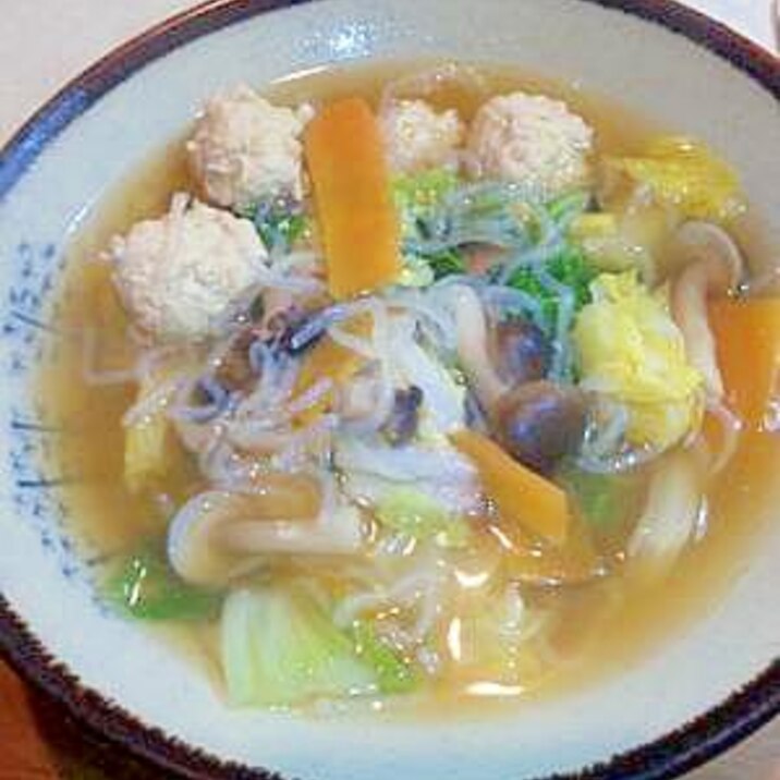 おふくろの味☆鶏団子汁